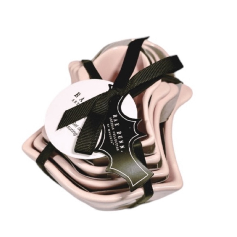 Rae Dunn PINK Ghost HALLOWEEN Measuring Cups
